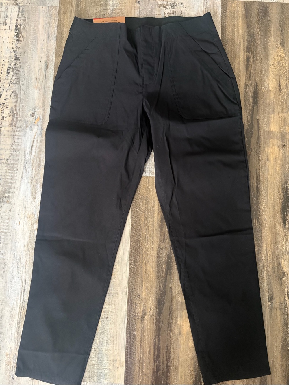 Eddie Bauer Black womens Chinos - Tapered Casual Style